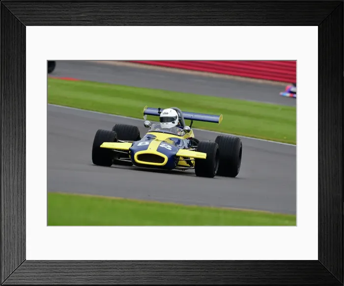Framed Print : CJ11 1098 Mike Bainbridge, Brabham BT35 Framed Print : CJ11 1098 Mike Bainbridge, Brabham BT35