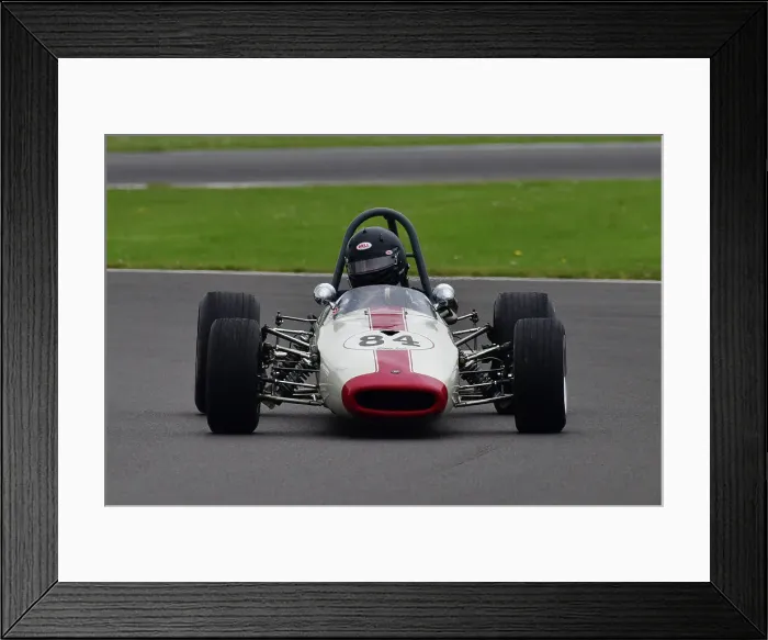 Framed Print : CJ11 0555 Martin Whitlock, Brabham BT21 Framed Print : CJ11 0555 Martin Whitlock, Brabham BT21