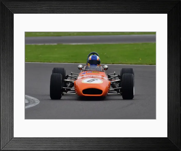 Framed Print : CJ11 0552 Leif Bosson, Brabham BT28 Framed Print : CJ11 0552 Leif Bosson, Brabham BT28