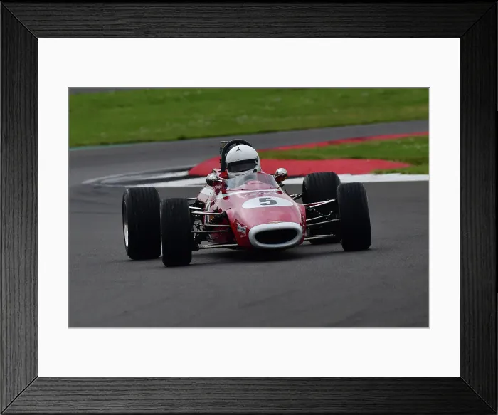Framed Print : CJ11 0494 Steve Nichols, Chevron B17 Framed Print : CJ11 0494 Steve Nichols, Chevron B17