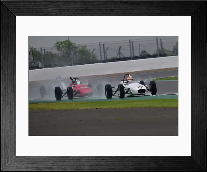 Framed Print : CJ11 0558 Tom McArthur, Merlyn Mk20, Dominik Jackson, Crossle 20F