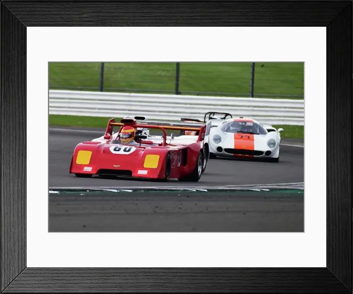 Framed Print : CJ11 0333 John Burton, Chevron B26, Nick Sleep, Lola T70 MK3 Framed Print : CJ11 0333 John Burton, Chevron B26, Nick Sleep, Lola T70 MK3