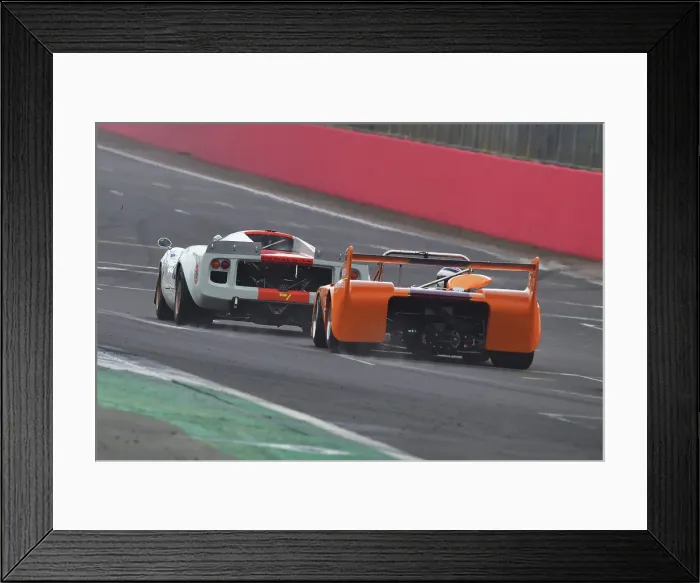 Framed Print : CJ11 0375 Nick Sleep, Lola T70 MK3, Simon Watts, Chevron B26 Framed Print : CJ11 0375 Nick Sleep, Lola T70 MK3, Simon Watts, Chevron B26