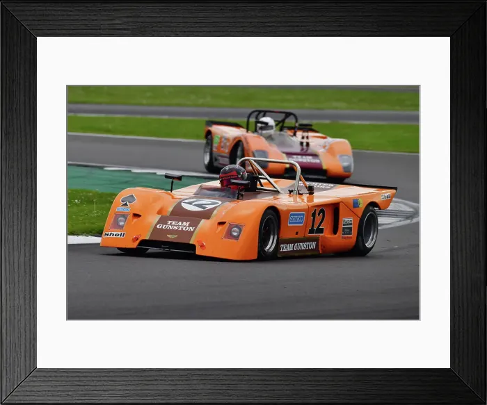 Framed Print : CJ11 0431 Jamie Thwaites, Chevron B19