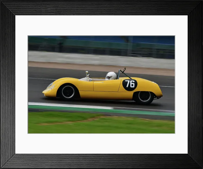 Framed Print : CJ11 1297 Geoff Underwood, Brabham BT5 Framed Print : CJ11 1297 Geoff Underwood, Brabham BT5