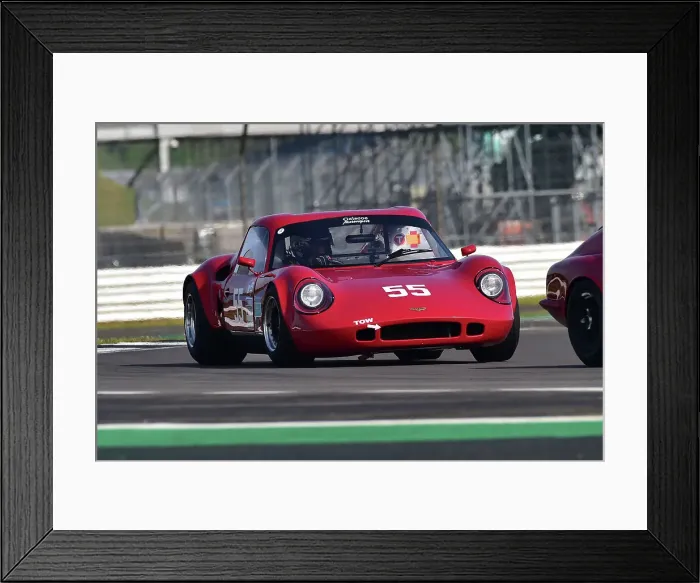 Framed Print : CM33 2488 David Forsbrey, Chevron B8