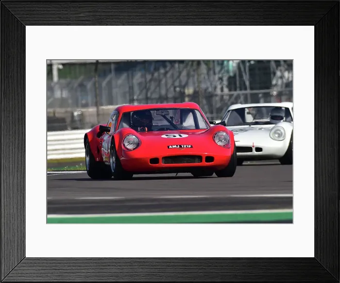 Framed Print : CM33 2494 Christian Pittard, Darren Burke, Chevron B8