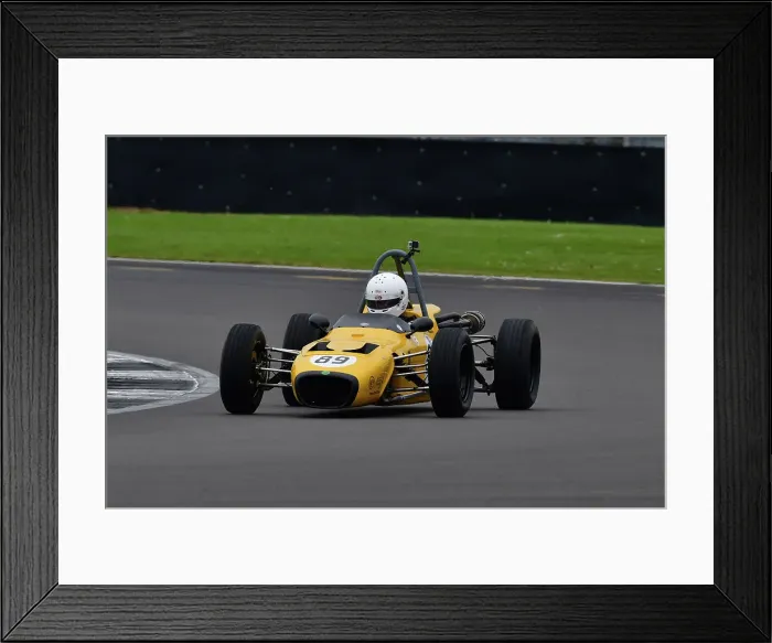 Framed Print : CJ11 0788 Ted Pearson, Merlyn Mk11-17
