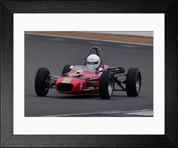 Framed Print : CJ11 0816 Chris Willoughby, Merlyn Mk20