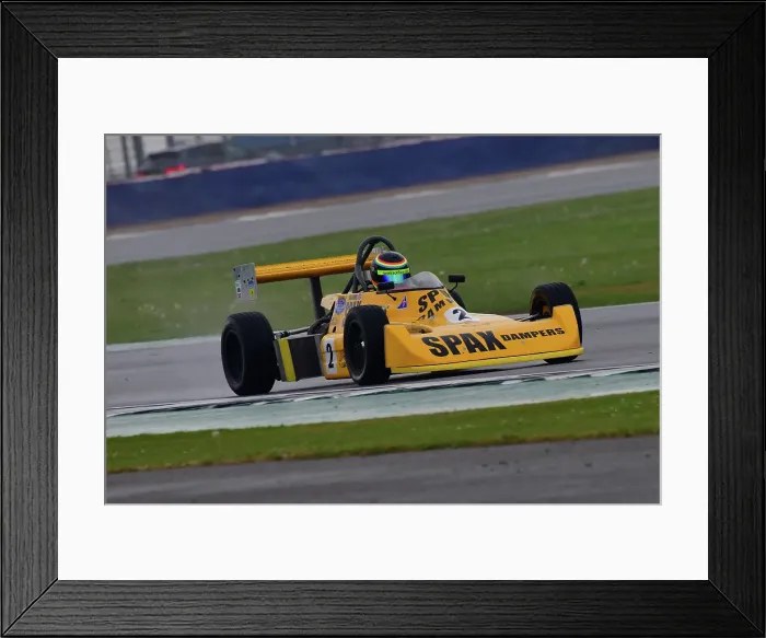 Framed Print : CJ11 0690 Benn Simms, Reynard SF77 Framed Print : CJ11 0690 Benn Simms, Reynard SF77