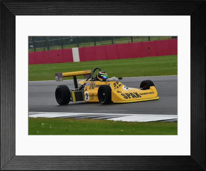 Framed Print : CM33 2555 Benn Simms, Reynard SF77 Framed Print : CM33 2555 Benn Simms, Reynard SF77