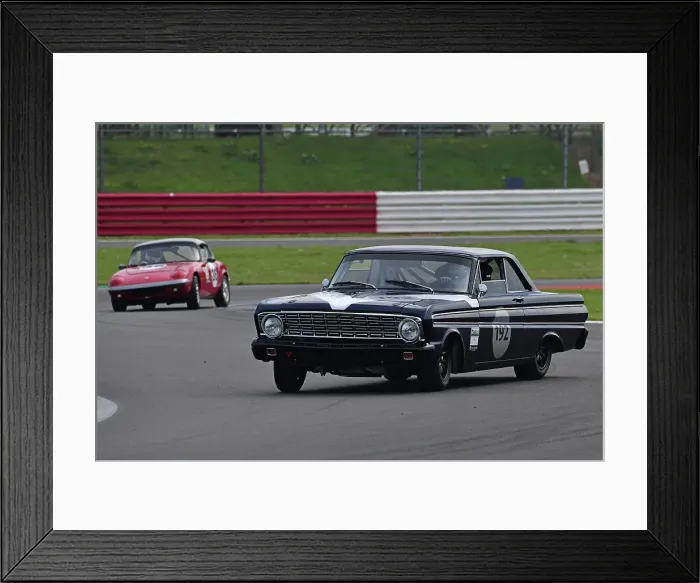 Framed Print : CJ11 0168 Julian Thomas, Ford Falcon