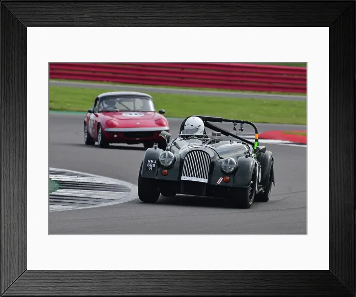 Framed Print : CJ11 0169 John Shaw, Morgan Plus 8 Framed Print : CJ11 0169 John Shaw, Morgan Plus 8