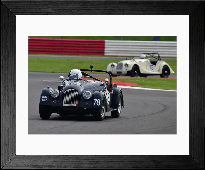 Framed Print : CJ11 0197 Jonathon Rushton, Morgan Plus 4 Framed Print : CJ11 0197 Jonathon Rushton, Morgan Plus 4