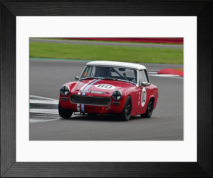 Framed Print : CJ11 0215 Mark Soley, MG Midget Framed Print : CJ11 0215 Mark Soley, MG Midget