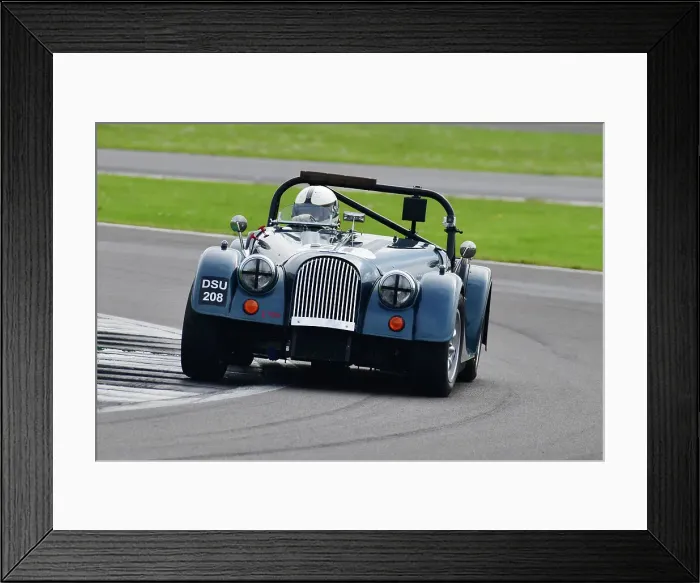 Framed Print : CJ11 0221 Simon King, Morgan Plus 8 Framed Print : CJ11 0221 Simon King, Morgan Plus 8
