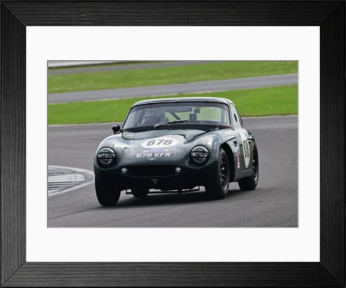 Framed Print : CJ11 0223 Martin Stowe, TVR Grantura Mk3 Framed Print : CJ11 0223 Martin Stowe, TVR Grantura Mk3