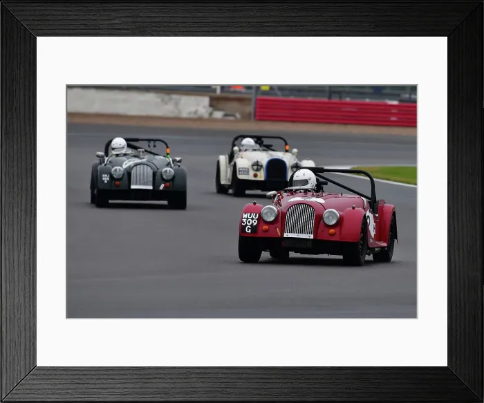 Framed Print : CJ11 0949 Peter Garland, Morgan Plus 8 Framed Print : CJ11 0949 Peter Garland, Morgan Plus 8