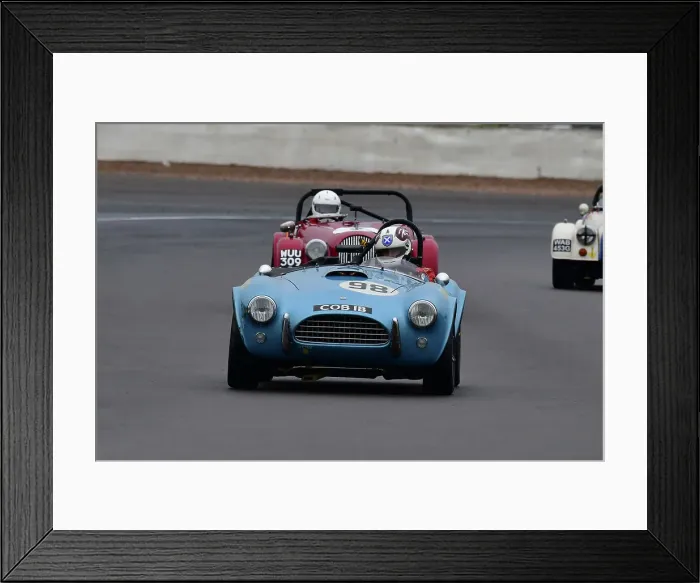 Framed Print : CJ11 0982 Kevin Kivlochan, AC Cobra Framed Print : CJ11 0982 Kevin Kivlochan, AC Cobra