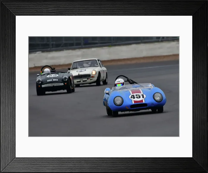 Framed Print : CJ11 0998 Dafydd Richards, Lotus 11 Framed Print : CJ11 0998 Dafydd Richards, Lotus 11