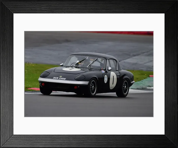 Framed Print : CJ11 1032 John Davison, Lotus Elan S1 Framed Print : CJ11 1032 John Davison, Lotus Elan S1