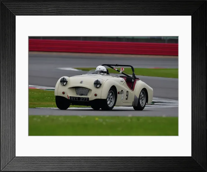 Framed Print : CJ11 1071 Richard Owen, Triumph TR2 Framed Print : CJ11 1071 Richard Owen, Triumph TR2