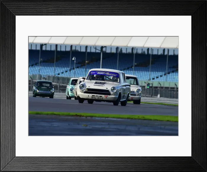 Framed Print : CJ12 3159 Mike Gardiner, Josh Cook, Ford Lotus Cortina Framed Print : CJ12 3159 Mike Gardiner, Josh Cook, Ford Lotus Cortina