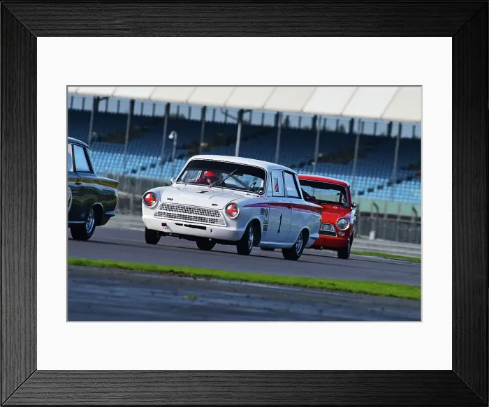 Framed Print : CJ12 3164 Richard Dutton, Neil Brown, Ford Lotus Cortina Framed Print : CJ12 3164 Richard Dutton, Neil Brown, Ford Lotus Cortina