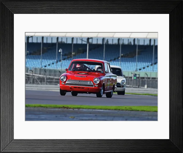Framed Print : CJ12 3165 Peter Chambers, Ford Lotus Cortina Framed Print : CJ12 3165 Peter Chambers, Ford Lotus Cortina