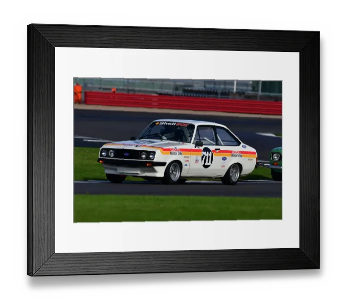 Framed Print : CJ12 3186 Peter Smith, Andy Pardoe, Ford Escort RS2000