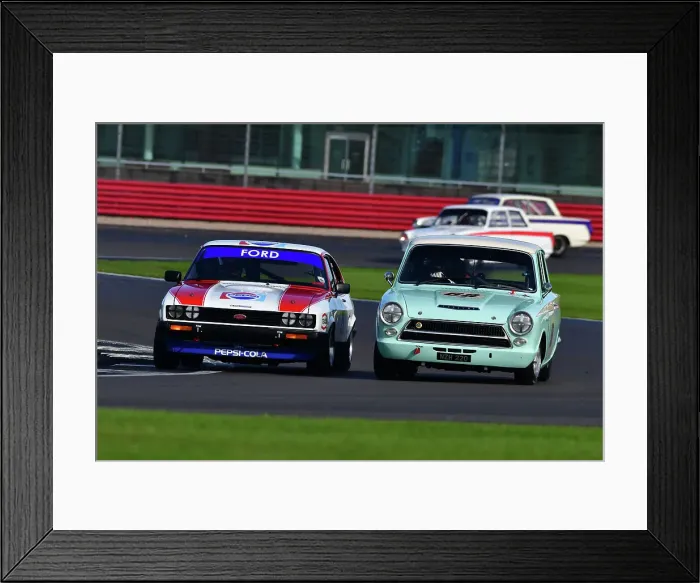 Framed Print : CJ12 3191 Jonathan White, Ford Capri 3 litre S, Michael Cullen, Ford Lotus Cortina Framed Print : CJ12 3191 Jonathan White, Ford Capri 3 litre S, Michael Cullen, Ford Lotus Cortina