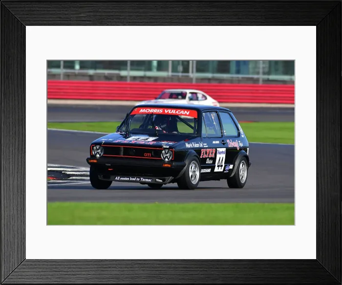 Framed Print : CJ12 3210 Jim Morris, Tom Shephard, VW Golf GTi Mk1 Framed Print : CJ12 3210 Jim Morris, Tom Shephard, VW Golf GTi Mk1