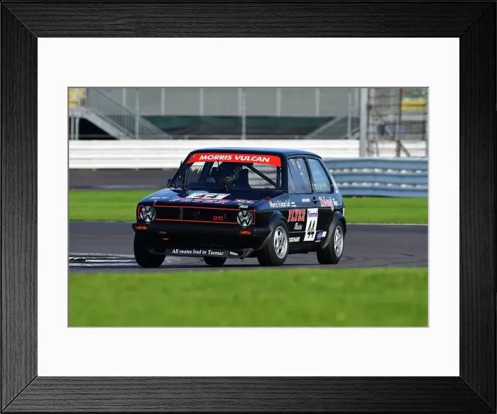 Framed Print : CJ12 3285 Jim Morris, Tom Shephard, VW Golf GTi Mk1 Framed Print : CJ12 3285 Jim Morris, Tom Shephard, VW Golf GTi Mk1