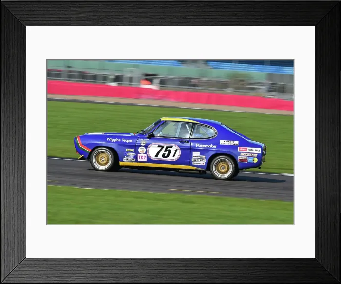 Framed Print : CM34 3394 Simon Evans, James Littlejohn, Ford Capri RS2600 Framed Print : CM34 3394 Simon Evans, James Littlejohn, Ford Capri RS2600