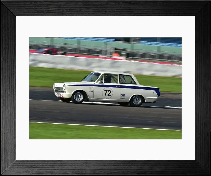 Framed Print : CM34 3481 Jon Wood, Mike Pickford, Ford Lotus Cortina Framed Print : CM34 3481 Jon Wood, Mike Pickford, Ford Lotus Cortina