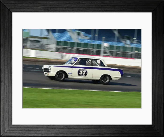 Framed Print : CM34 3505 Mike Gardiner, Josh Cook, Ford Lotus Cortina Framed Print : CM34 3505 Mike Gardiner, Josh Cook, Ford Lotus Cortina