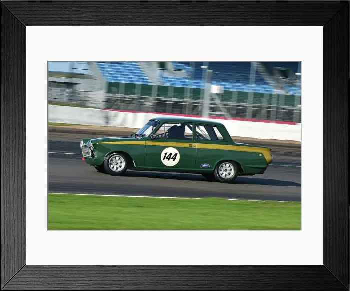 Framed Print : CM34 3514 Paddy Shovlin, Ford Lotus Cortina Framed Print : CM34 3514 Paddy Shovlin, Ford Lotus Cortina
