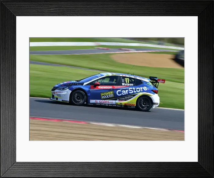 Framed Print : CJ12 4800 Andrew Watson, Vauxhall Astra Framed Print : CJ12 4800 Andrew Watson, Vauxhall Astra