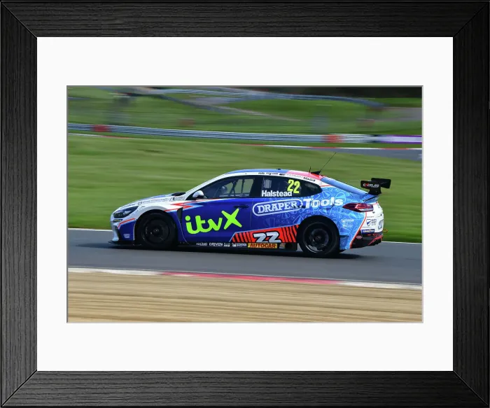 Framed Print : CJ12 4847 Nick Halstead, Hyundai i30N