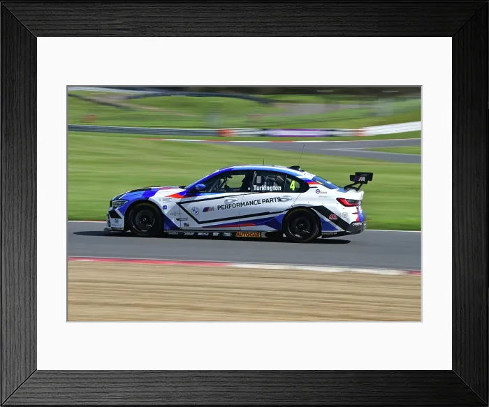 Framed Print : CJ12 4861 Colin Turkington, BMW 330e M Sport Framed Print : CJ12 4861 Colin Turkington, BMW 330e M Sport