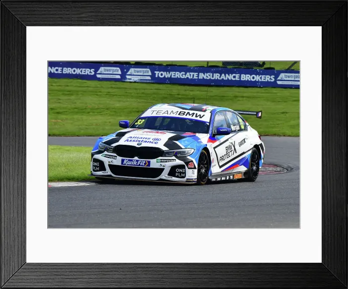 Framed Print : CJ12 4887 Adam Morgan, BMW 330e M Sport