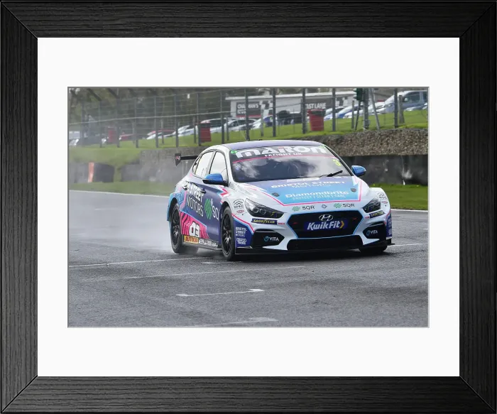 Framed Print : CM34 4069 Tom Chilton, Hyundai i30N Framed Print : CM34 4069 Tom Chilton, Hyundai i30N