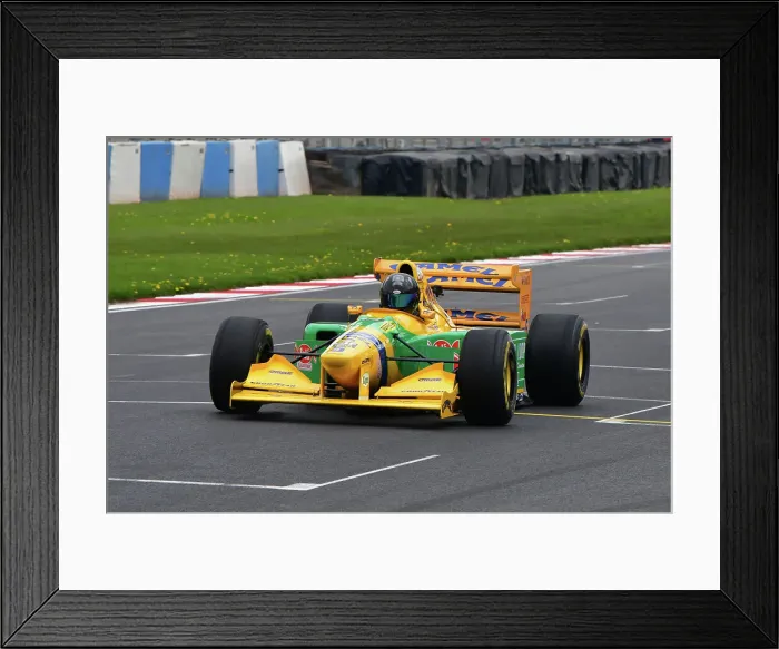 Framed Print : CJ12 6917 ex-Michael Schumacher, 1993, Benetton B193 Framed Print : CJ12 6917 ex-Michael Schumacher, 1993, Benetton B193