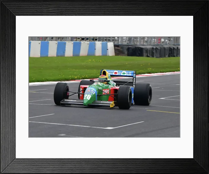 Framed Print : CJ12 6913 1990 Benetton-Ford B190 Framed Print : CJ12 6913 1990 Benetton-Ford B190