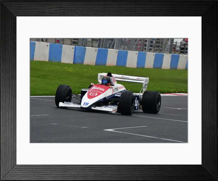 Framed Print : CJ12 6923 ex-Ayrton Senna, 1984 Toleman TG-184 Framed Print : CJ12 6923 ex-Ayrton Senna, 1984 Toleman TG-184