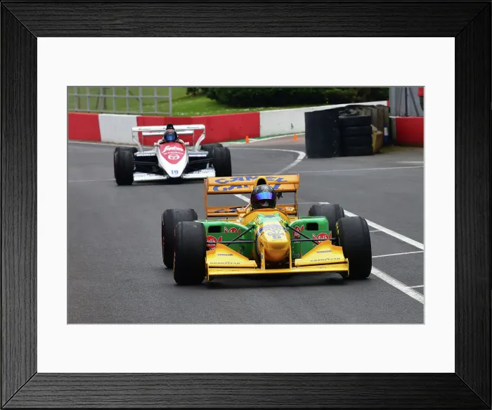 Framed Print : CJ12 6928 ex-Michael Schumacher, 1993, Benetton B193 Framed Print : CJ12 6928 ex-Michael Schumacher, 1993, Benetton B193