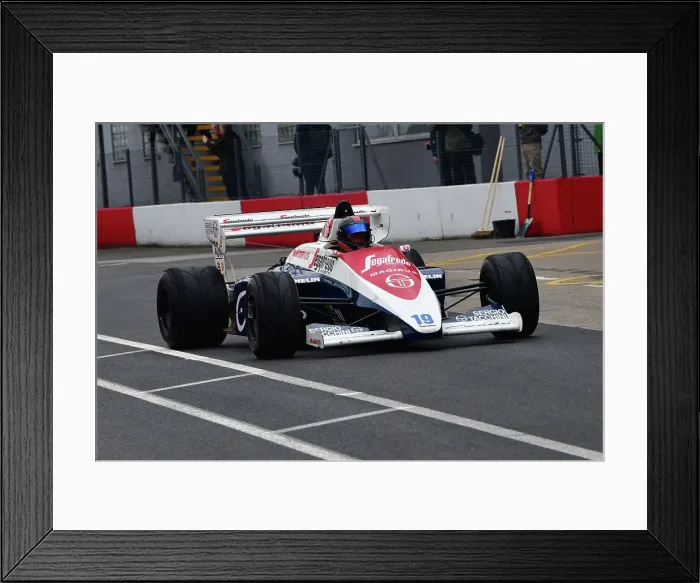 Framed Print : CJ12 6931 ex-Ayrton Senna, 1984 Toleman TG-184 Framed Print : CJ12 6931 ex-Ayrton Senna, 1984 Toleman TG-184