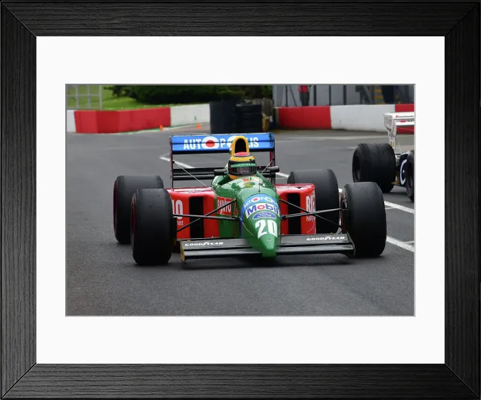 Framed Print : CJ12 6934 1990 Benetton-Ford B190 Framed Print : CJ12 6934 1990 Benetton-Ford B190