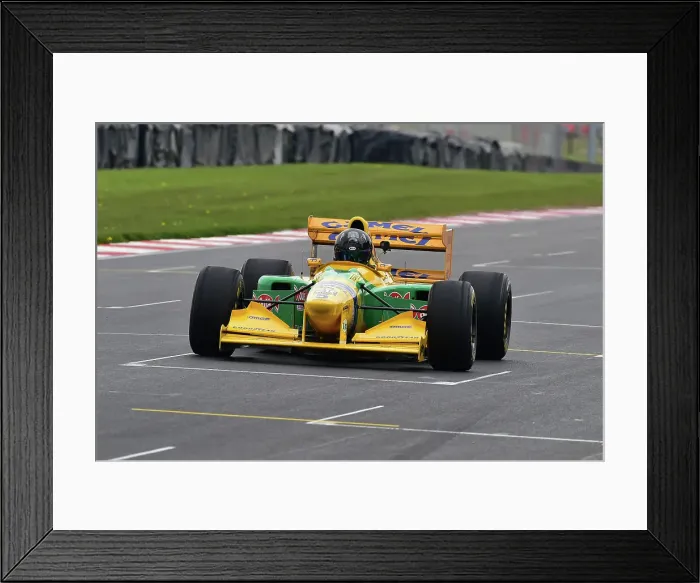 Framed Print : CM34 6496 ex-Michael Schumacher, 1993, Benetton B193 Framed Print : CM34 6496 ex-Michael Schumacher, 1993, Benetton B193