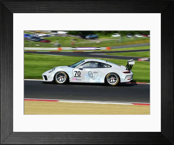 Framed Print : CM34 8460 Dallas Carroll, Porsche 991-2 Cup Framed Print : CM34 8460 Dallas Carroll, Porsche 991-2 Cup